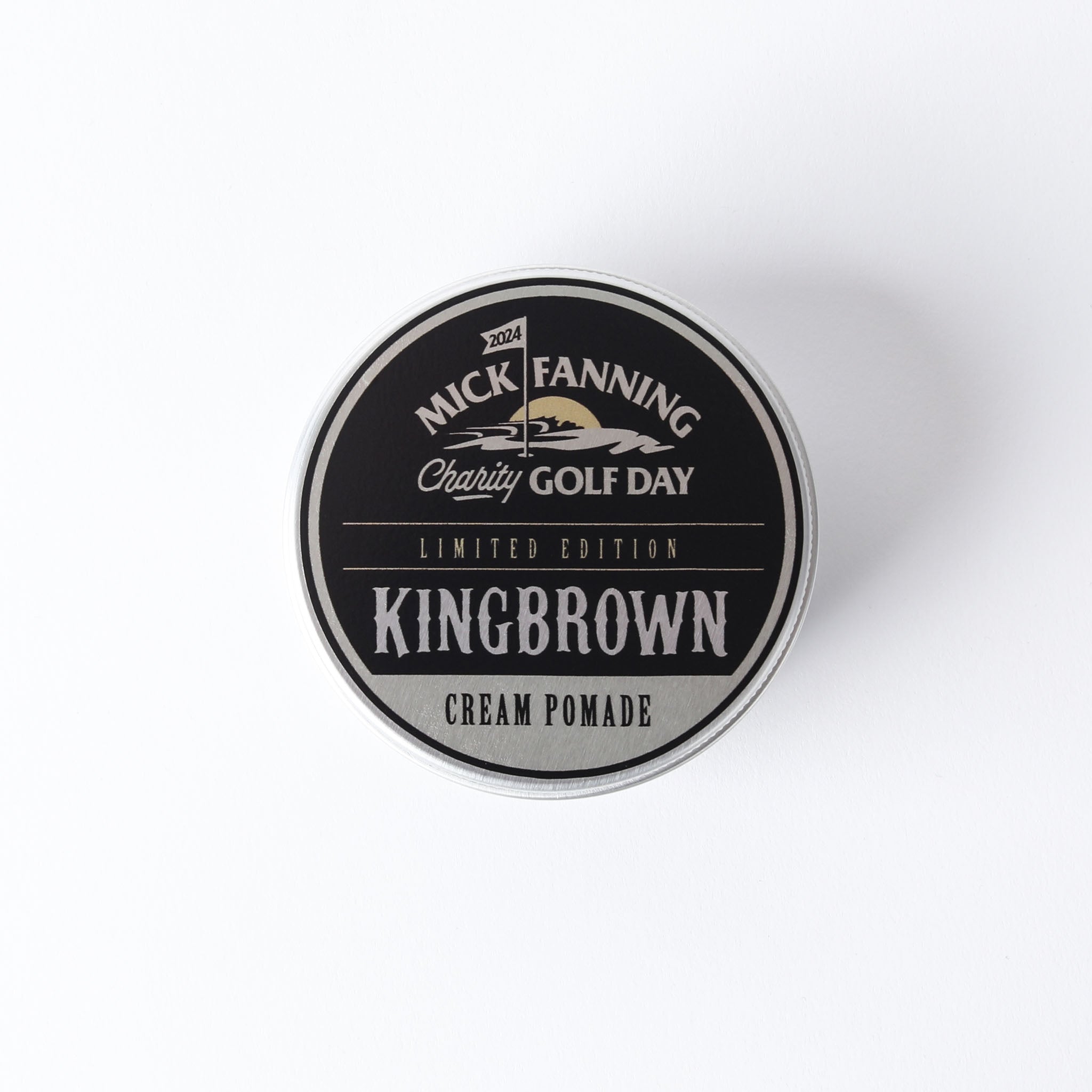King Brown Cream Pomade with Limited Edition Goompi Tin